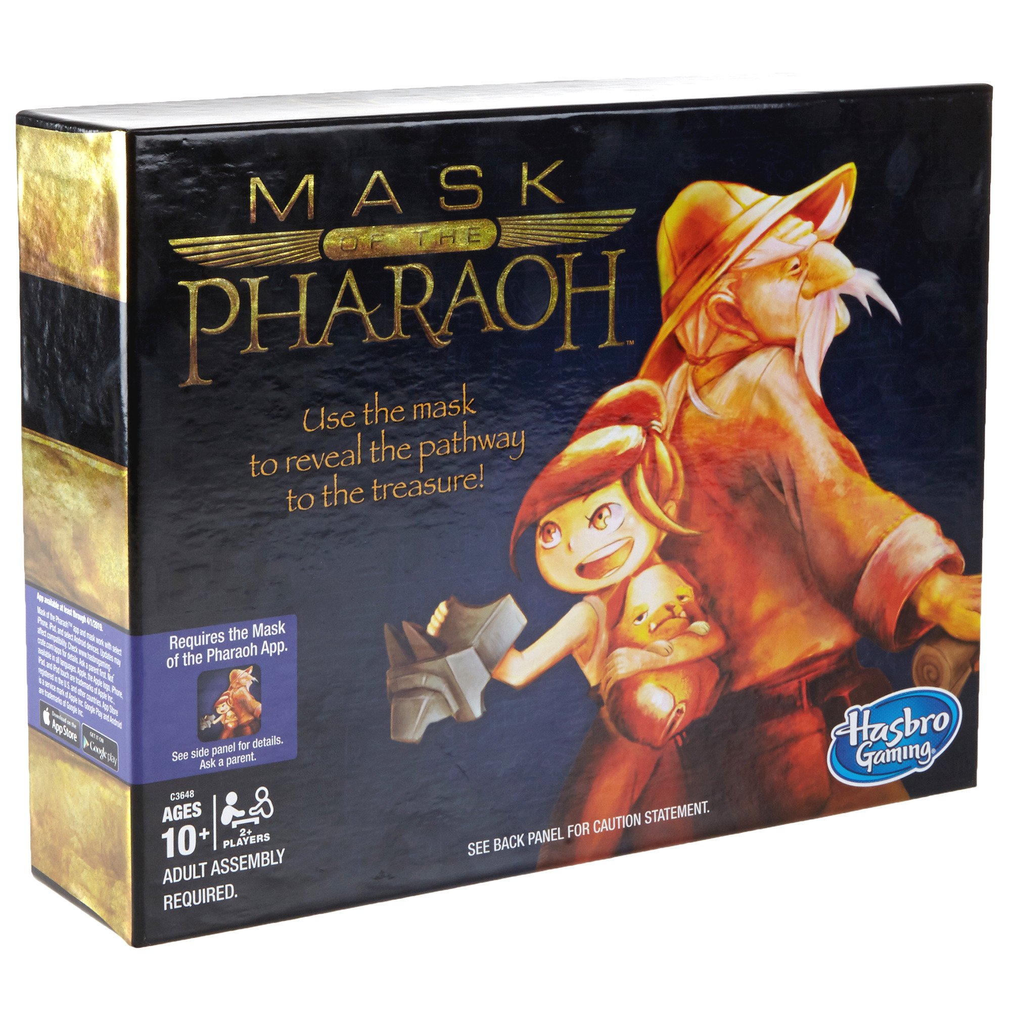 Hasbro Gaming Maschera del faraone gioco da tavolo, gioco per bambini, gioco di realtà virtuale (gioco VR), dai 10 anni in su (esclusiva Amazon)
