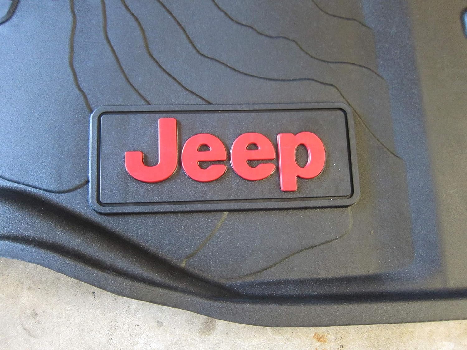Mopar Jeep Wrangler JL Black All Weather Front & Rear Floor Mats New