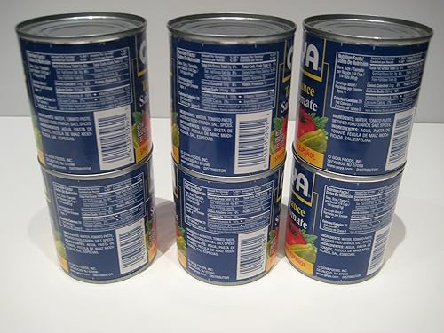 Miniatura 2 de Goya Salsa de tomate "Salsa de tomate" latas de 8 onzas, (paquete de 6) paquete