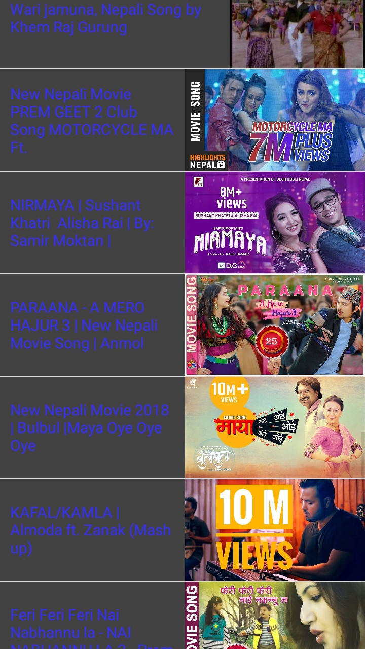 Nepali Video Song Status App on Amazon Appstore