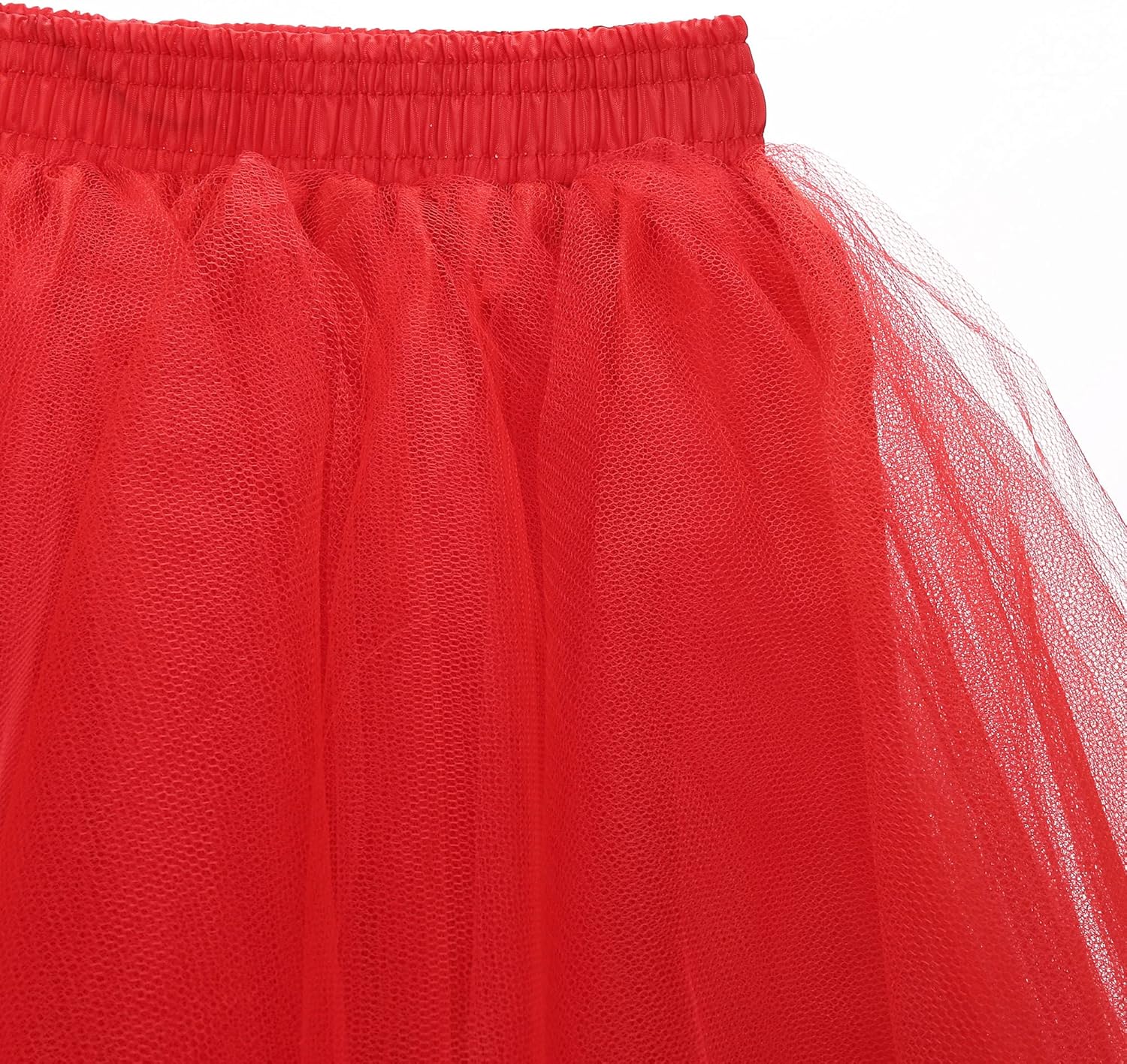 Ayliss Women's Tutu Skirt 1950s Short Vintage Petticoats Bubble Ballet Skirt Tutu Tulle Halloween Costume Cosplay Party (Red) : Clothing, Shoes & Jewelry