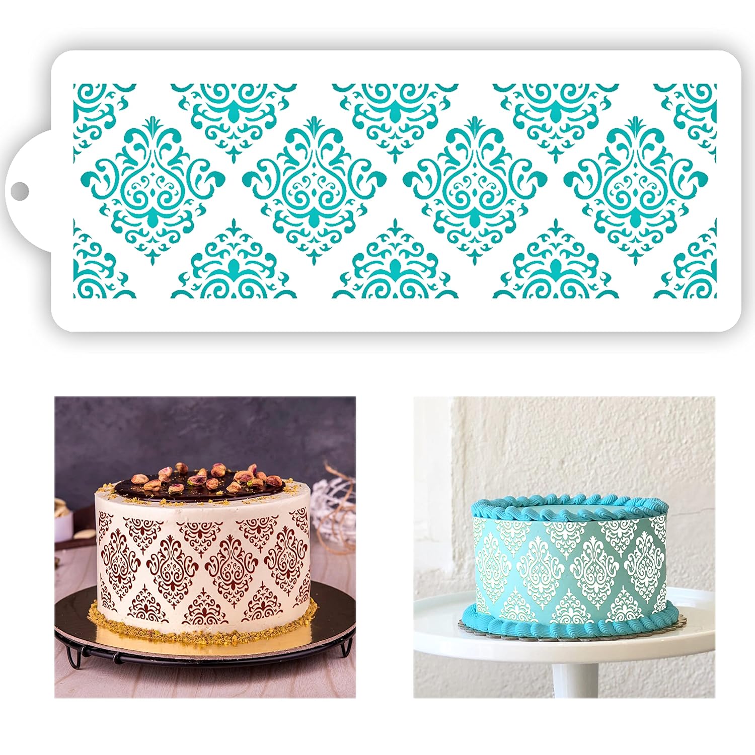 SWAGSTATION Stencils For Cake DecorationCake Lace Decoration Stencils