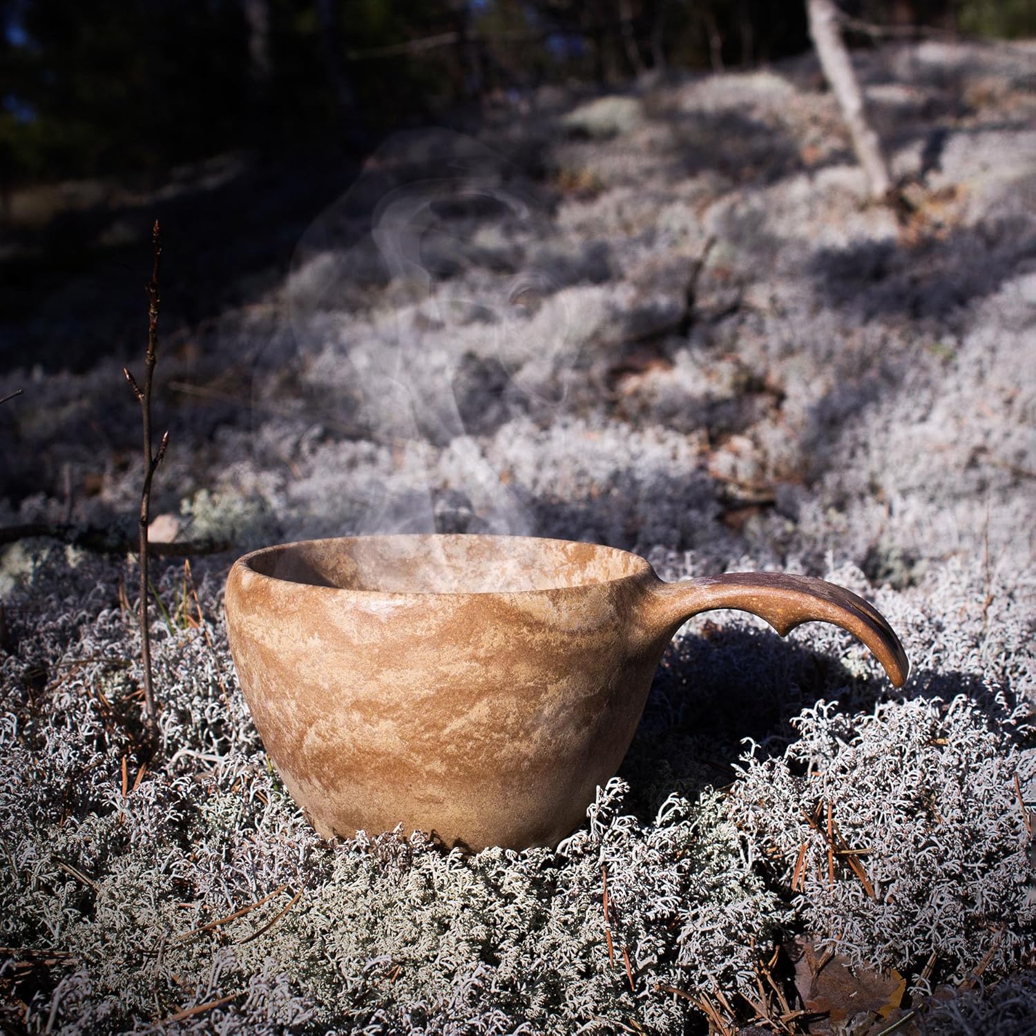 Kupilka 37 Natural Fibre Outdoor Cup – 370ml Lightweight Eco-Friendly Camping Mug – Durable Scandinavian Design – Dishwasher Safe – Made in Finland