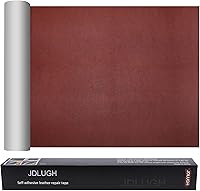 Vista 16 de Cinta de parche de reparación de cuero para sofá, 3.5 x 60 pulgadas, autoadhesiva para sofá, asiento de auto, silla de oficina, muebles de cuero