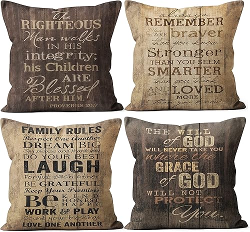 Miniatura 5 de Jesús I Saw That - Fundas de almohadas - Regalos cristianos, 18 x 18 pulgadas, divertidas fundas de almohadas para adultos, fundas de almohadas