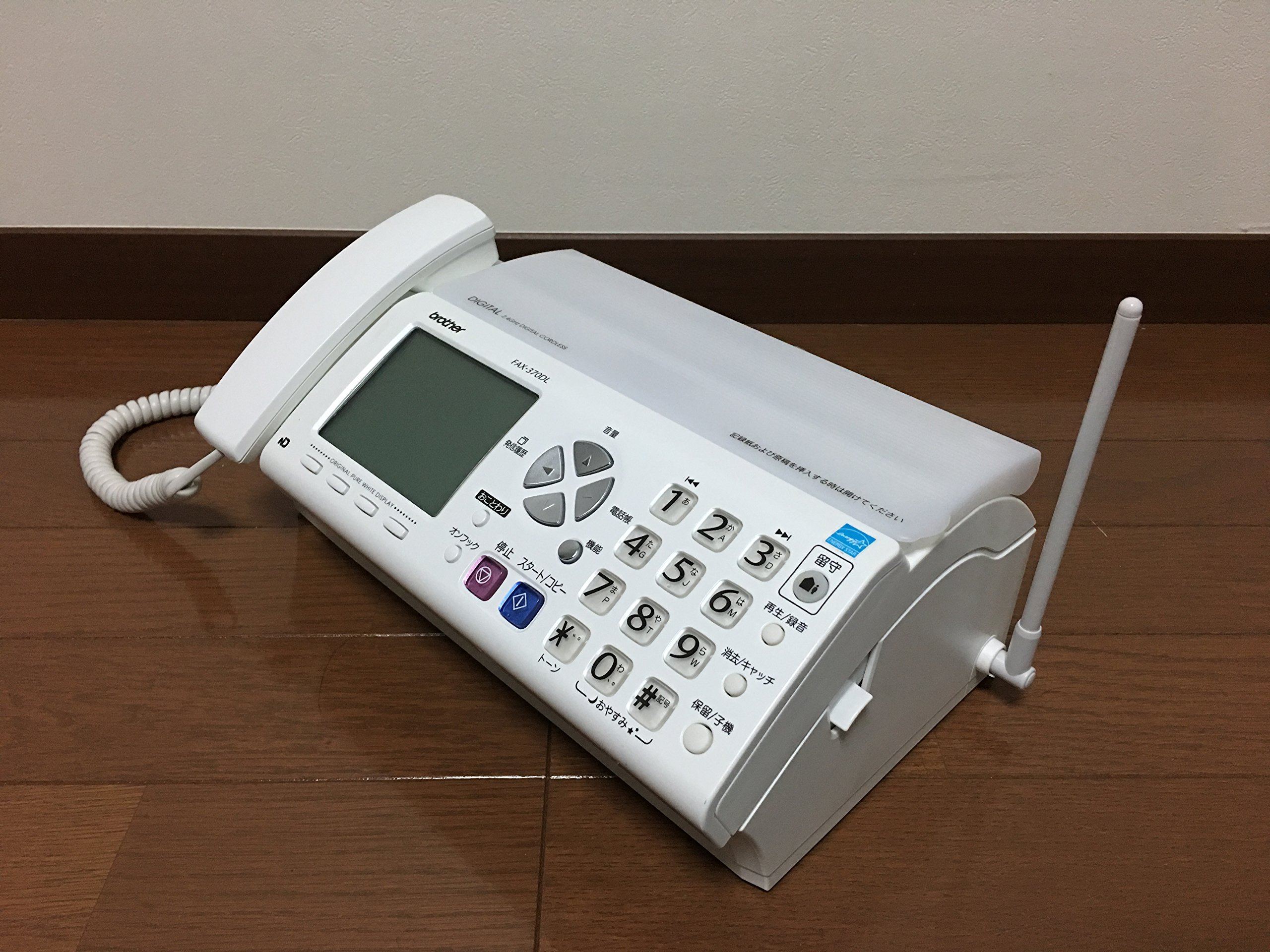 Brother 普通紙ファクシミリ FAX-370DL : 家電＆カメラ