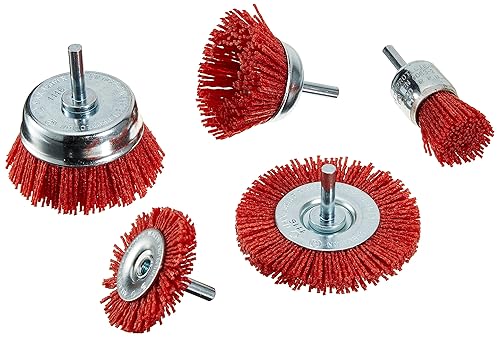 Osborn Lot de 5 brosses abrasives pour perceuse 1518600005