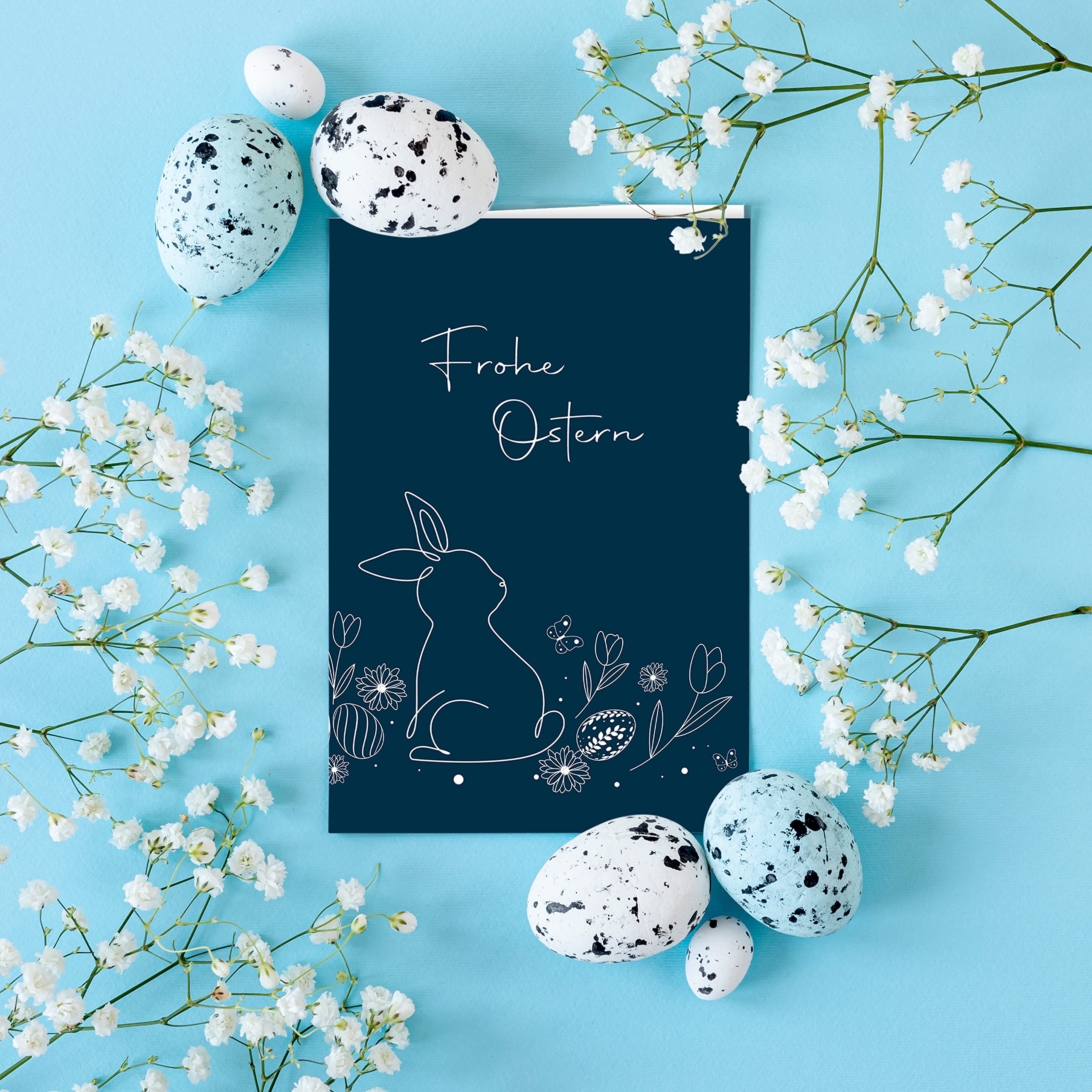 Lot De 50 Cartes Pliantes - Format A7 - 10,5 X 7,4 Cm - Avec Enveloppes