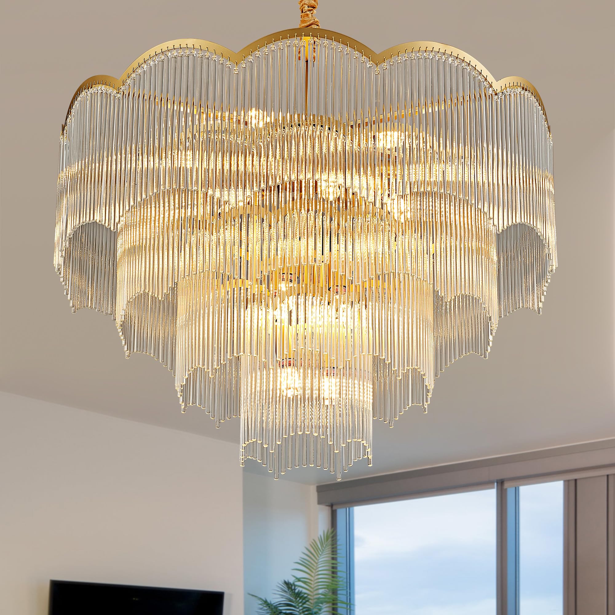 【Novelbright】Chandelier Faibra 31.5