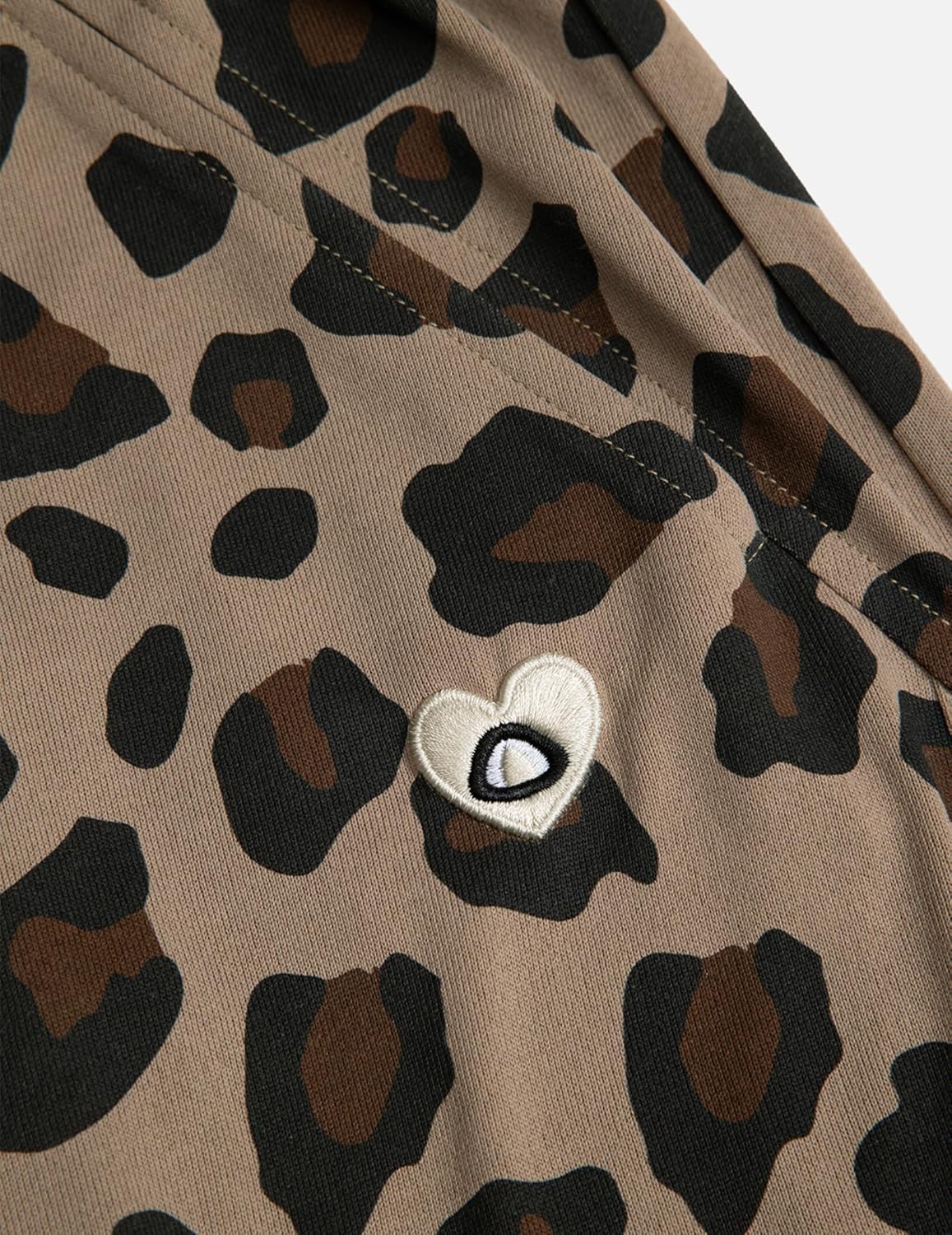 Aelfric Eden Leopard Print Super Baggy Barrel Sweatpants Casual Wide Leg Pants Elastic Waist Lantern Trouser Unisex