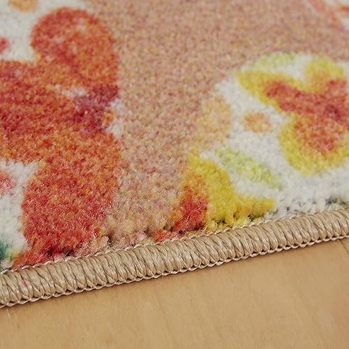 Miniatura 4 de Mohawk - Alfombra prismática, 2 pies 6 pulgadas x 4 pies 2 pulgadas, multicolor