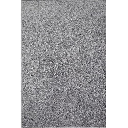 Bright House Solid Color Area Rug Grey - 1.5' x 2.25', (A-DC4-GREY-18INx27IN)