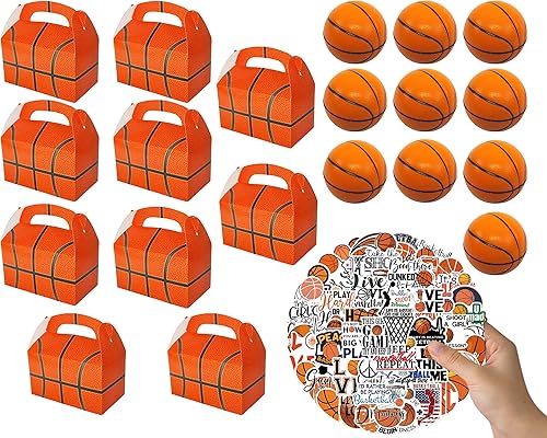 Infinite Deals and Creations Regalos de cumpleaños de baloncesto regalos de fiesta de cumpleaños para equipo Cajas de regalos de baloncesto