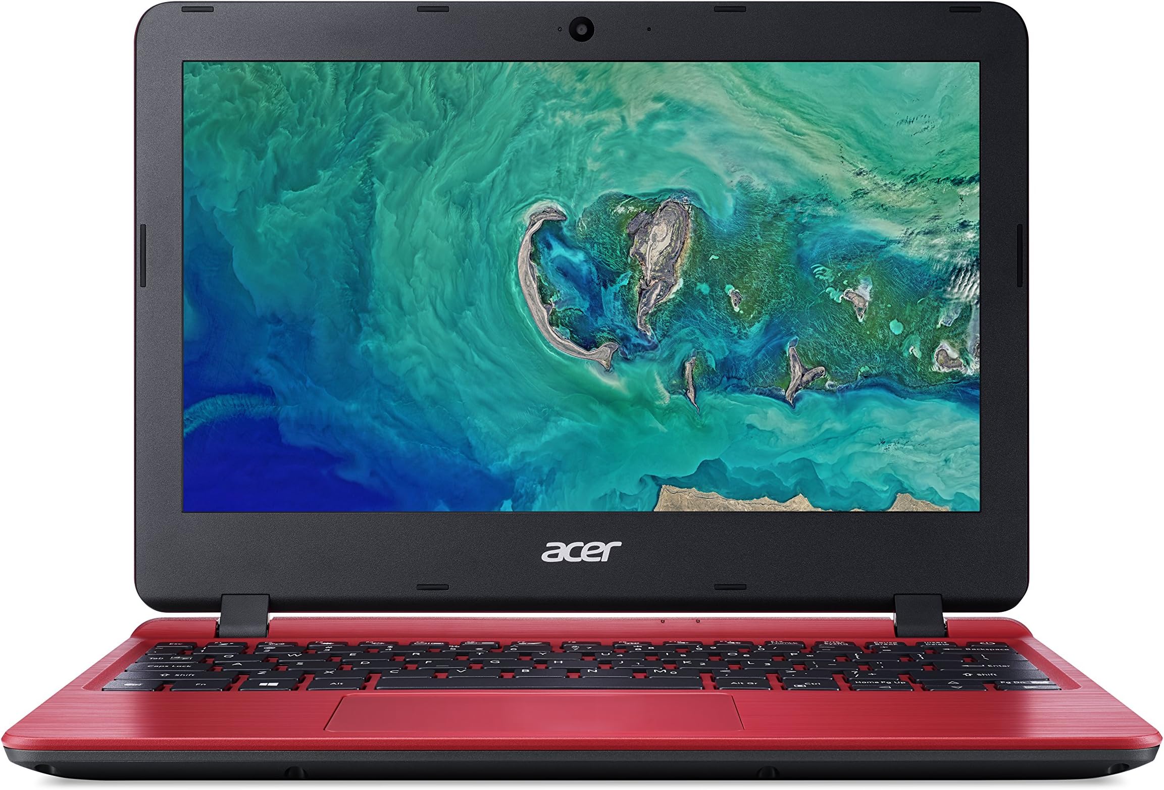 Acer Aspire 1 A111-31 Notebook - (Intel Celeron N4000, 2GB RAM, 32GB eMMC, 11.6" HD Display, Red)