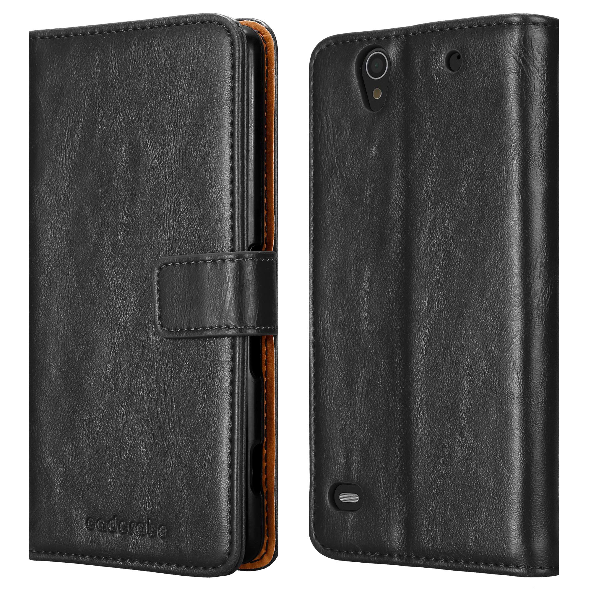 Offerta Custodia Sony Xperia 1 V Cadorabo | Grigio Flip Case Economica