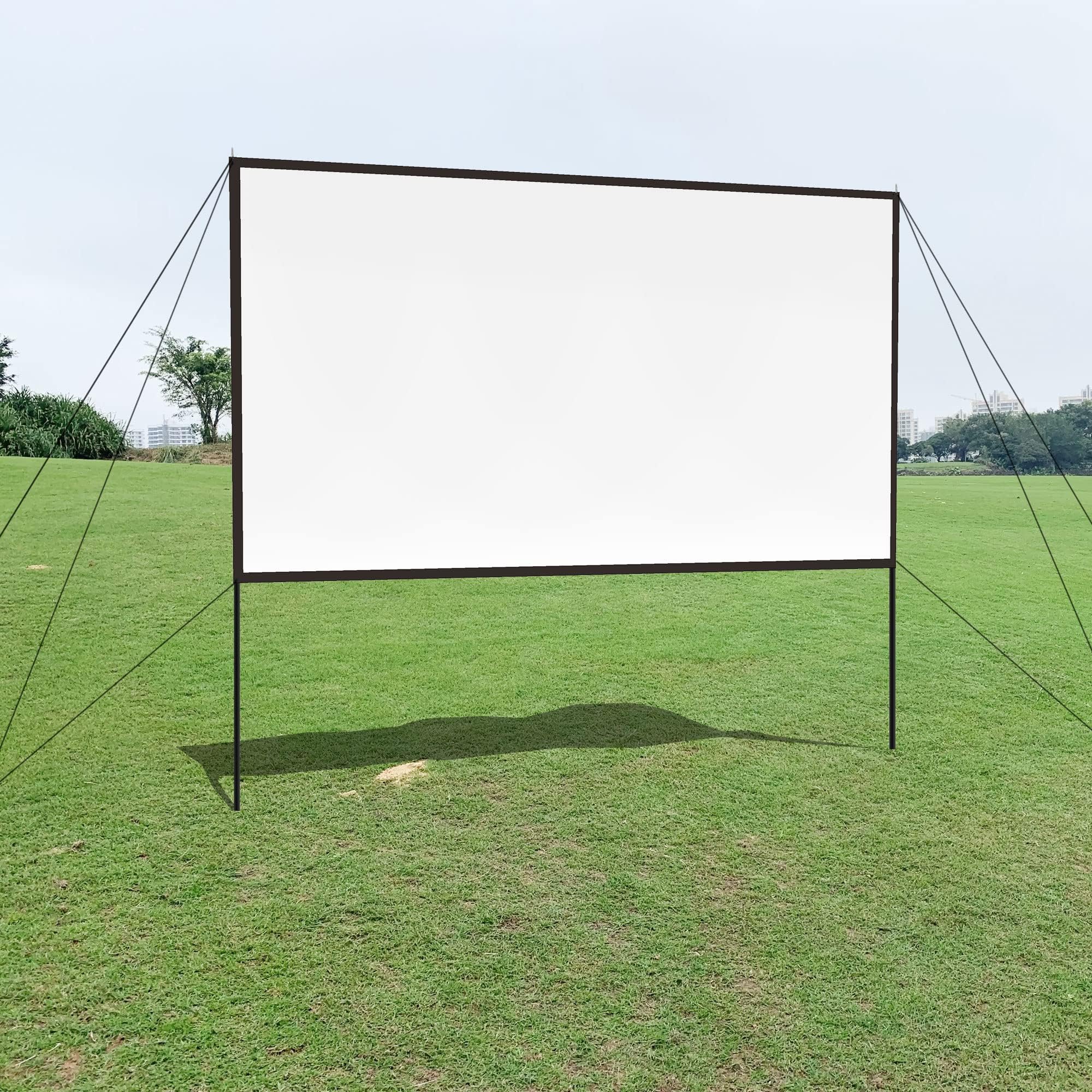 Portable Projector Screen 100 inch with Stand 169 HD