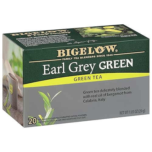 Miniatura 15 de Bigelow Tea Té verde matcha con cúrcuma, té con cafeína con cúrcuma, caja de 18 unidades (paquete de 6), 108 bolsas de té en total
