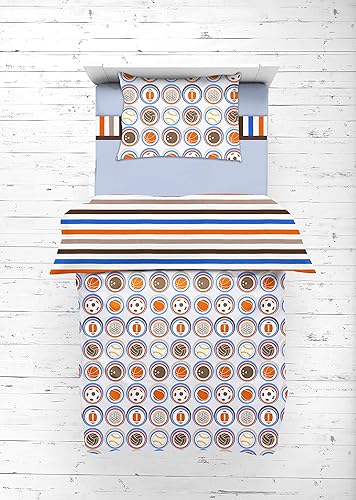 Miniatura 7 de Bacati - Tapete para siesta 100% algodón percal transpirable con almohada para niños pequeños, mide 50 x 20 x 1.5 pulgadas, ideal para guardería y