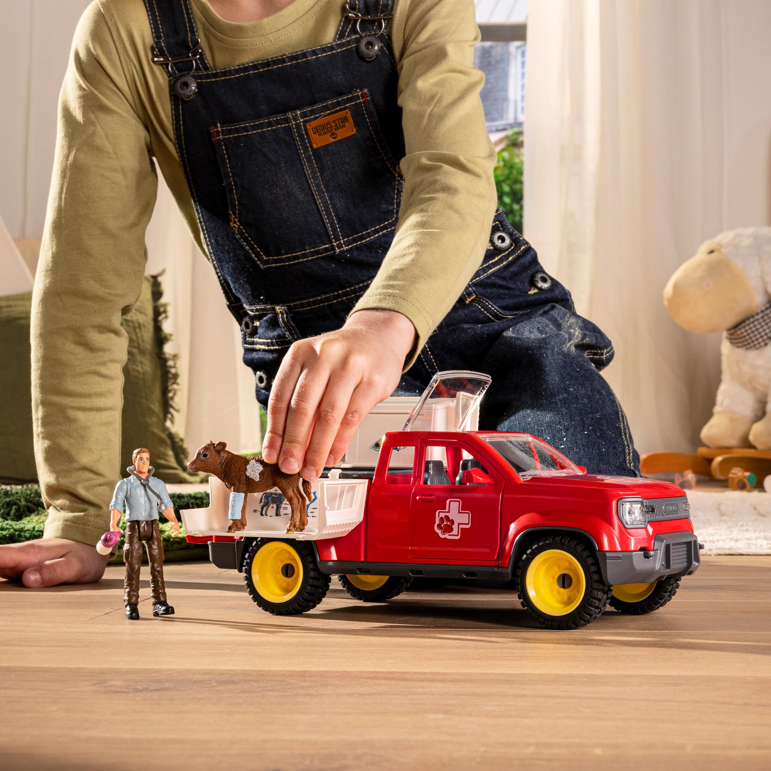 Schleich Farm World | Vétérinaire à la Ferme 42727 | dès 3 Ans | 29 pièces