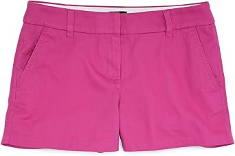 Womens 3.5" Classic Chino Short, Radiant Fuchsia