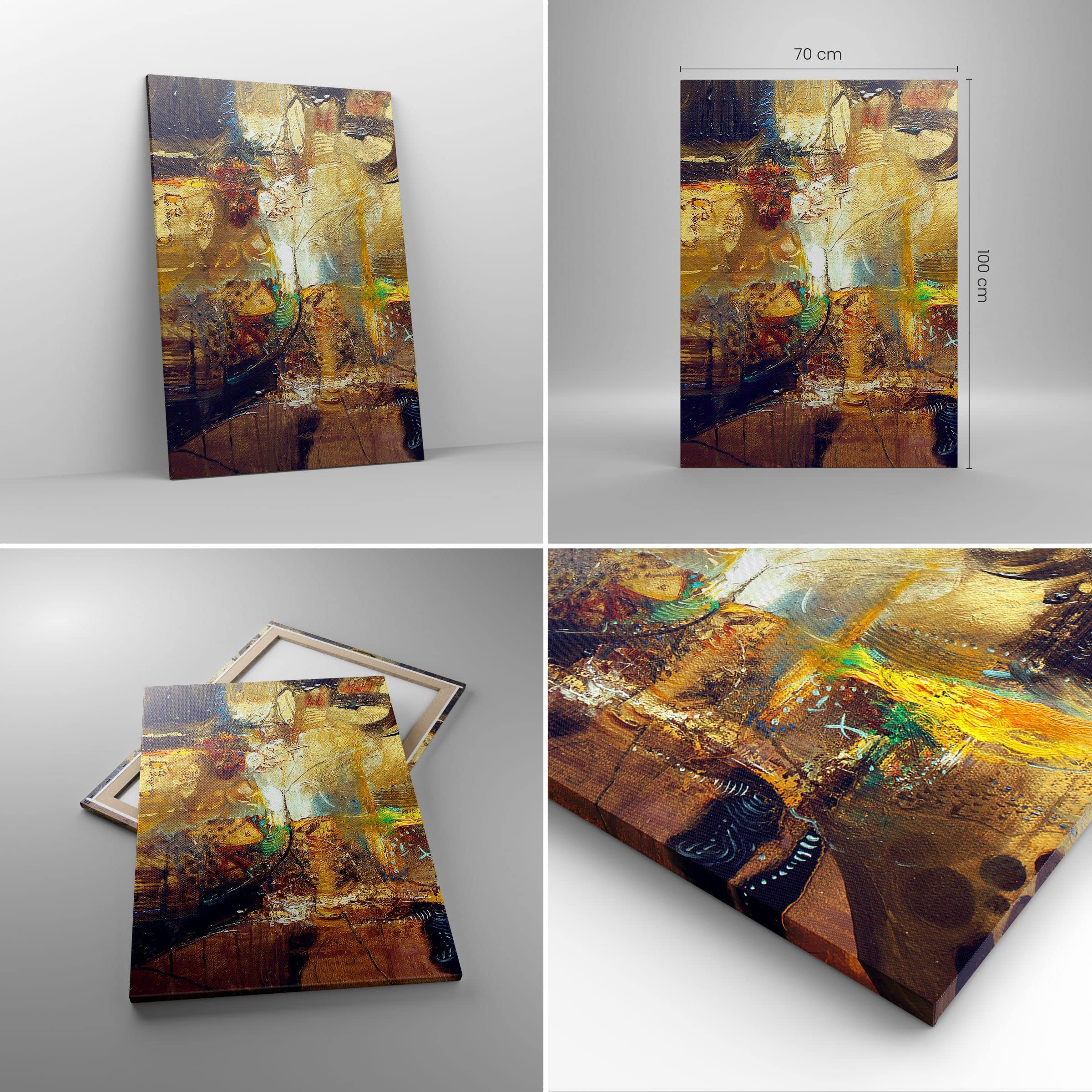 Lienzos decorativos 70x100cm Cuadro Sobre Lienzo Moderno Vertical abstracción moderna Grande Dormitorio Cocina Cuadros Pared Imágenes Cuadros Decoracion Salon Wall Art Prints Decor PA70x100-3483