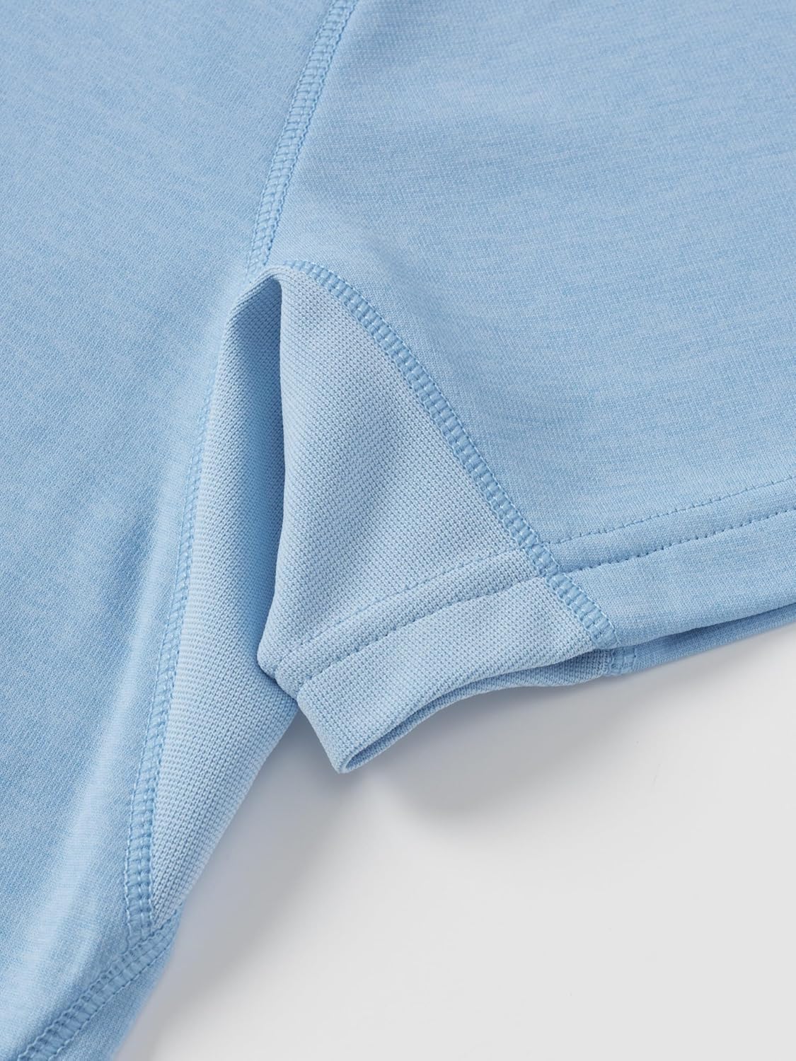 Workout Short Sleeve T Shirt for Men Women Forwarded Side Seam Performance Crew Neck Tee Quick Dry