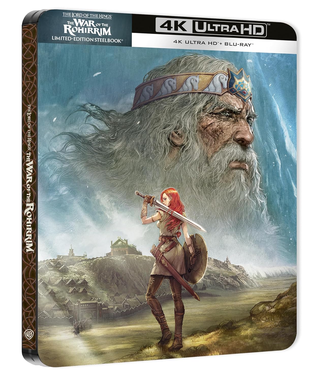 The Lord Of The Rings: The War Of The Rohirrim Steelbook 4k UHD