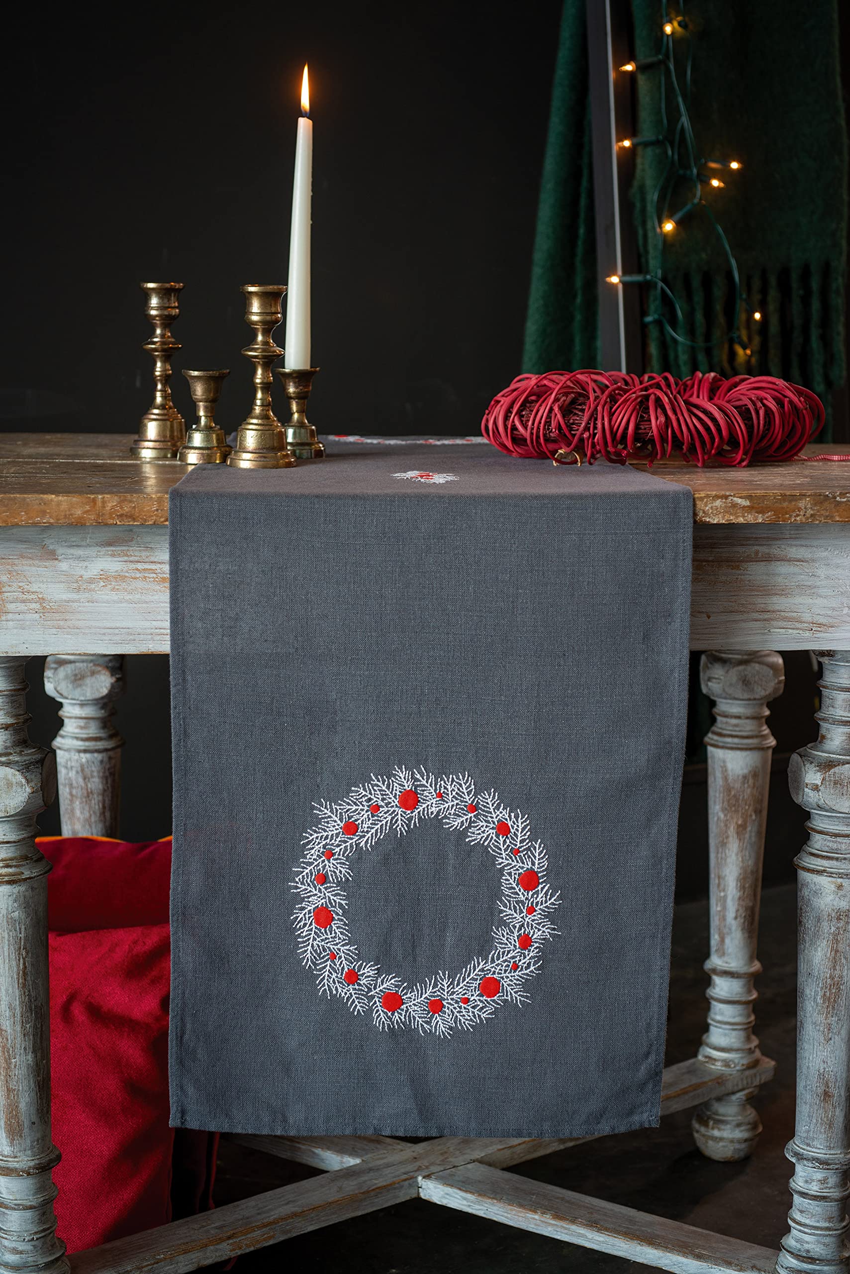 Vervaco Christmas Table Runner