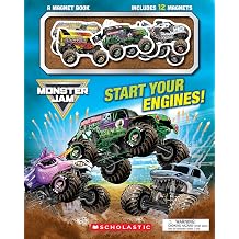 Monster Jam Start Your Engines! A Magnet Book