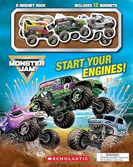 Monster Jam Start Your Engines! A Magnet Book