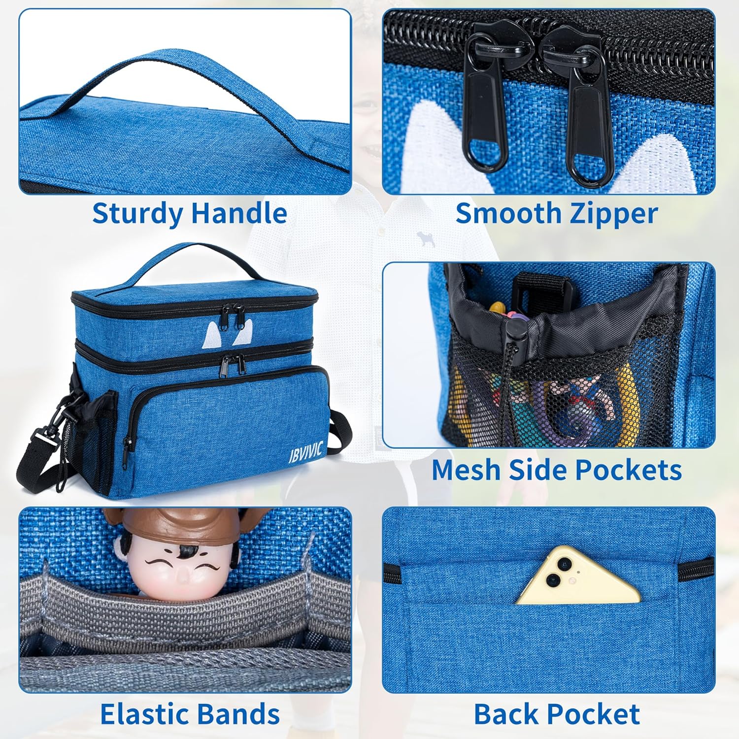 IBVIVIC Carrying Case Compatible with Toniebox Starter Set with Shoulder Strap Storage Bag for Toniebox and Accessories