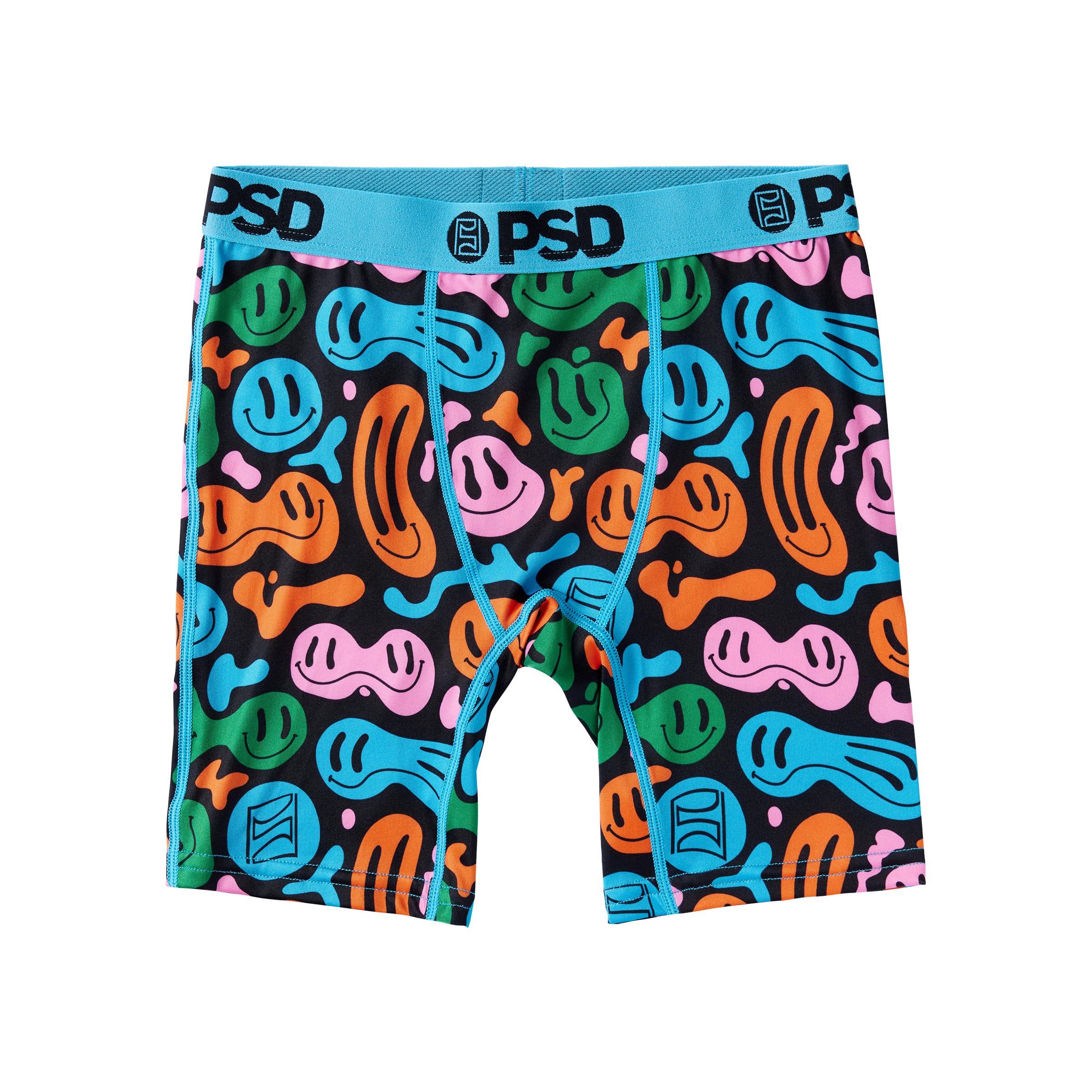 PSD Youth Smiley Face Boxer Briefs Fun Graphic Stretch Underwear