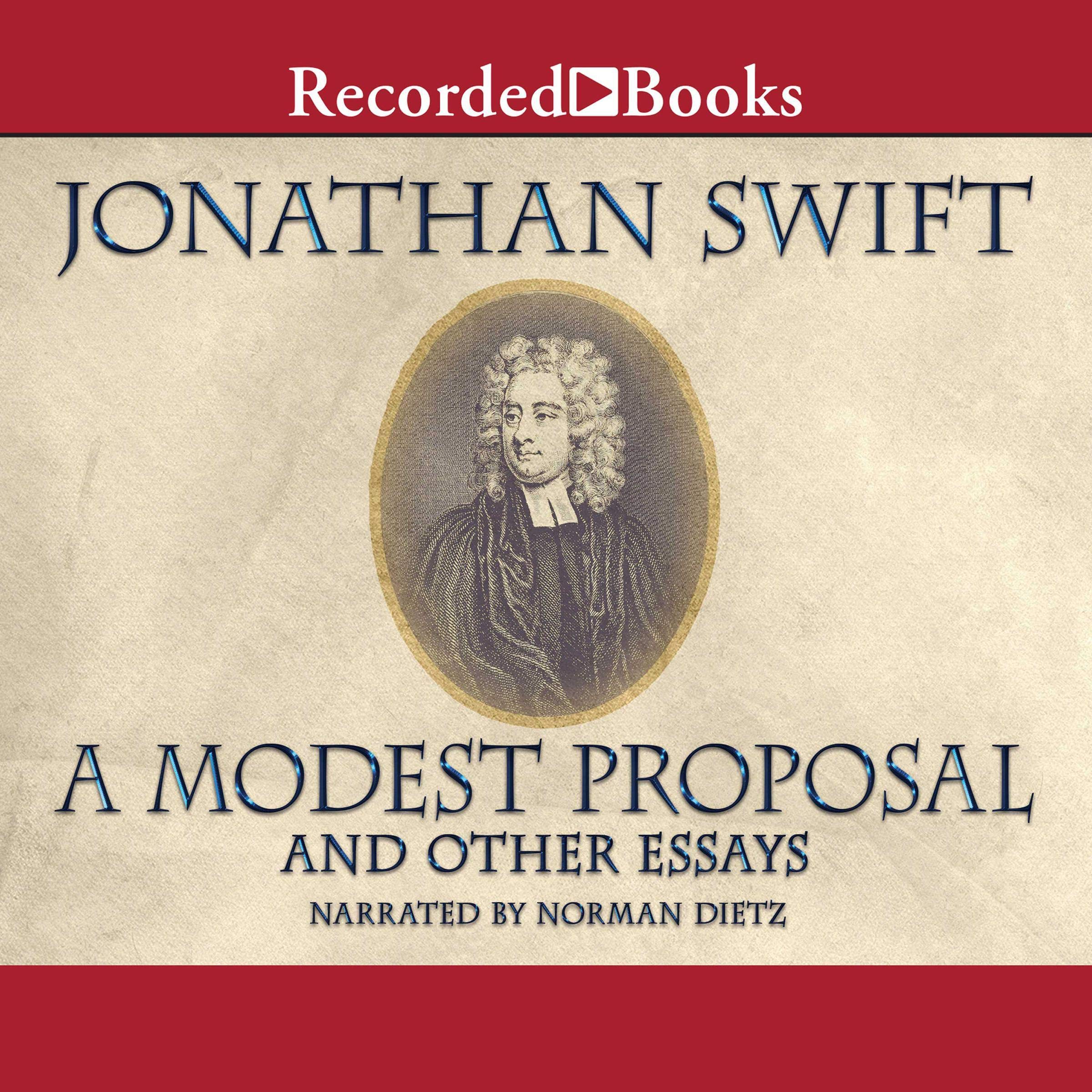 Cover art for A Modest Proposal and Other Essays