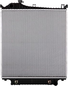 Lynol Cooling System Complete Aluminum Radiator Compatible With 2007-2010 Ford Explorer Mercury Mountaineer V6 4.0L V8 4.6L 2 Row Downflow Direct Replacement