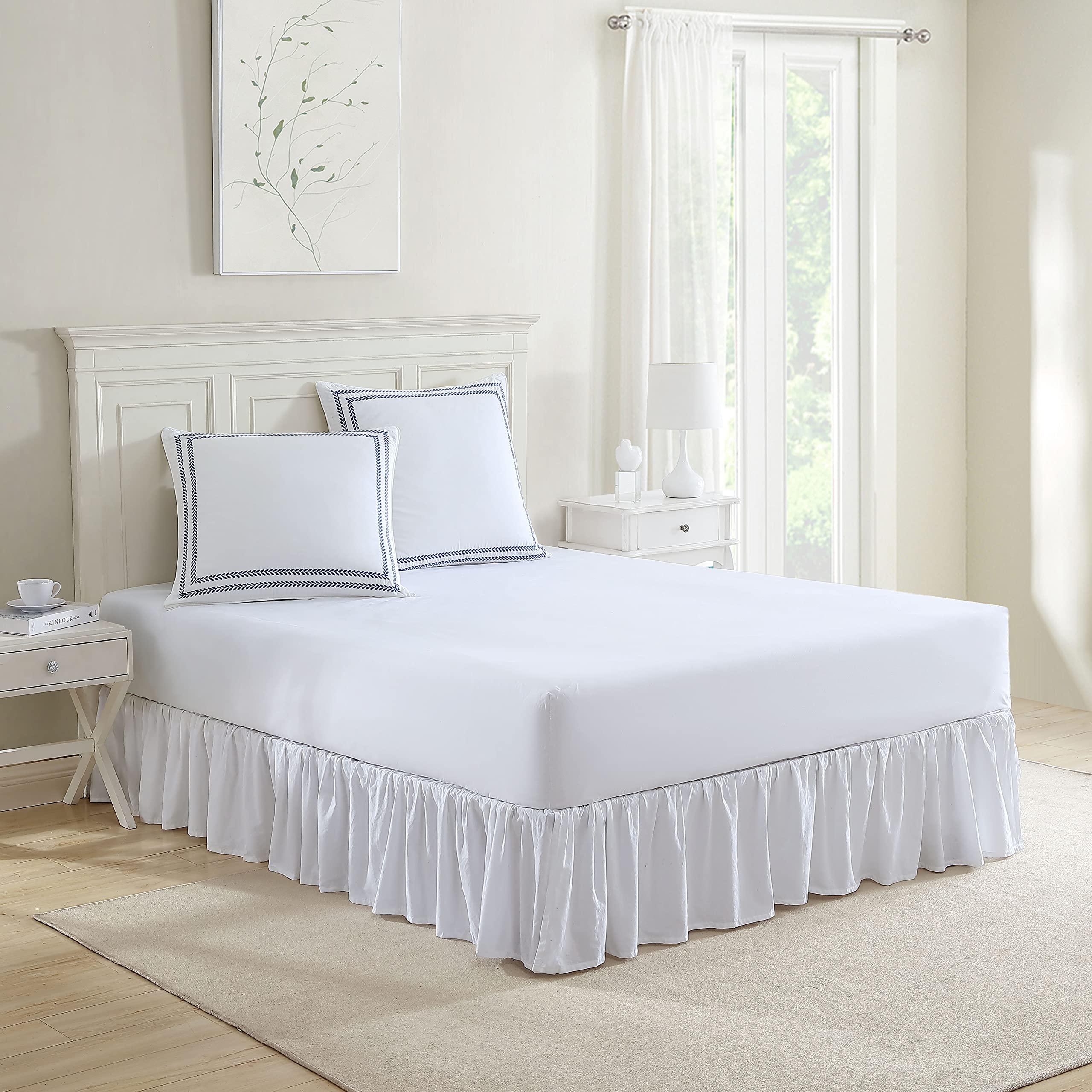 Amazon.com: Laura Ashley - Euro Sham Covers, Soft Cotton