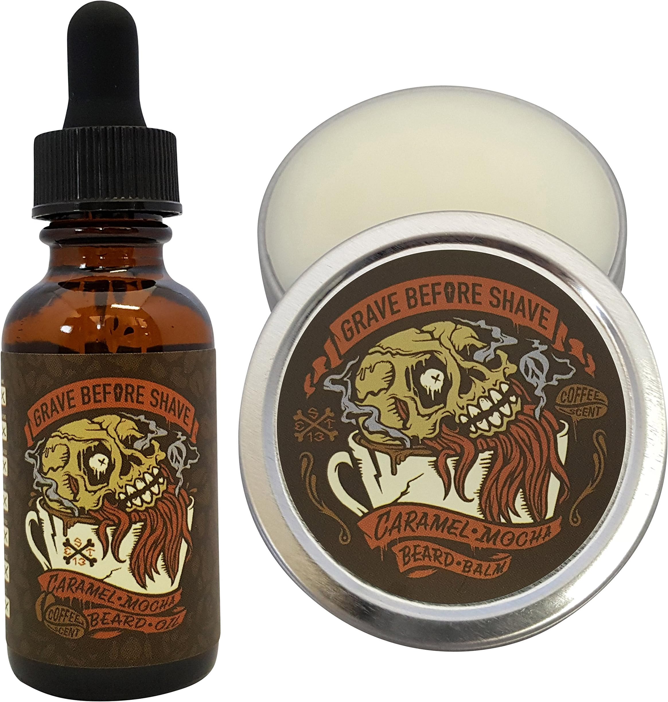 Caramel Mocha Beard Pack (Caramel Mocha Coffee Scented)