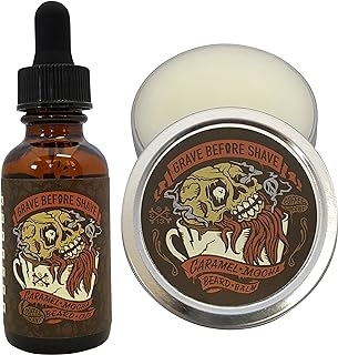 Grave Before Shave™ CARAMEL MOCHA BEARD PACK (Caramel Mocha Coffee Scented)