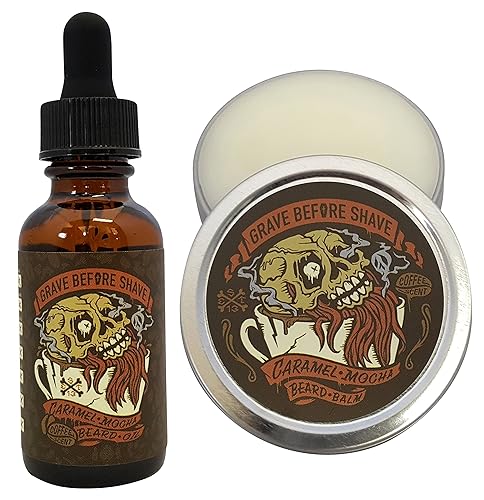 Grave Before Shave Caramel Mocha Beard Pack (Caramel Mocha Coffee