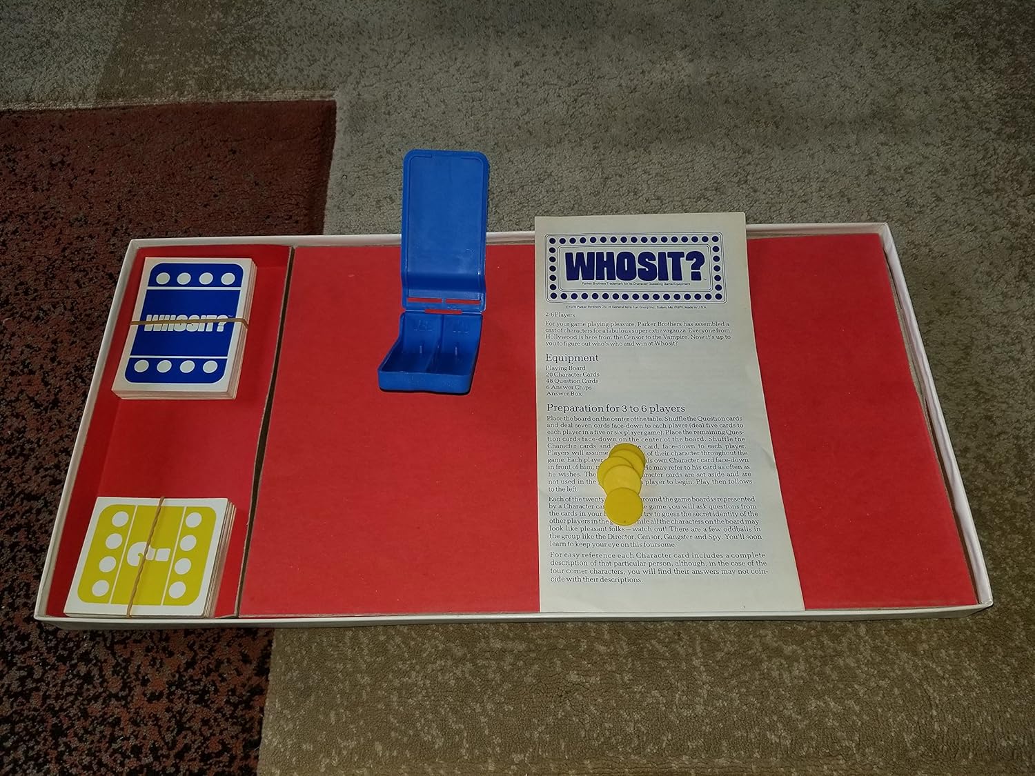 Whosit / The Star-Studded Guessing Game by Parker Brothers
