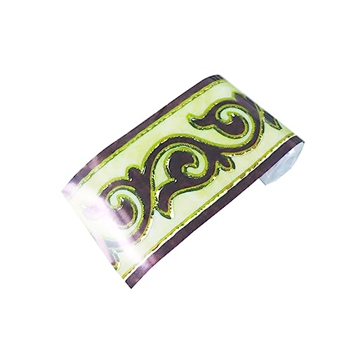 UKCOCO 3 Peças Adesivo De Flores Papel De Parede Floral Adesivos De Parede De Flores Linha De Cintur