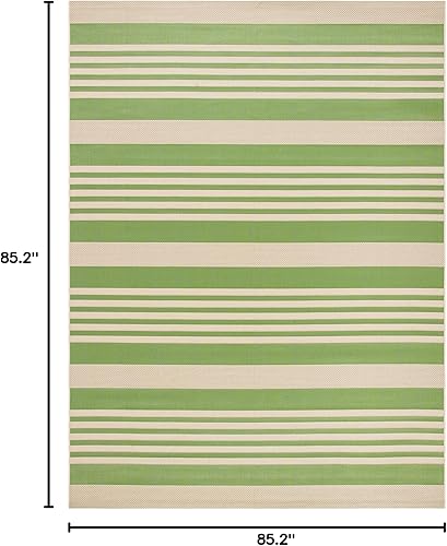 Miniatura 2 de Safavieh - Alfombra de área interior o exterior, de la colección Courtyard CY6062-216, de 2 x 3 pies y 7 pulgadas