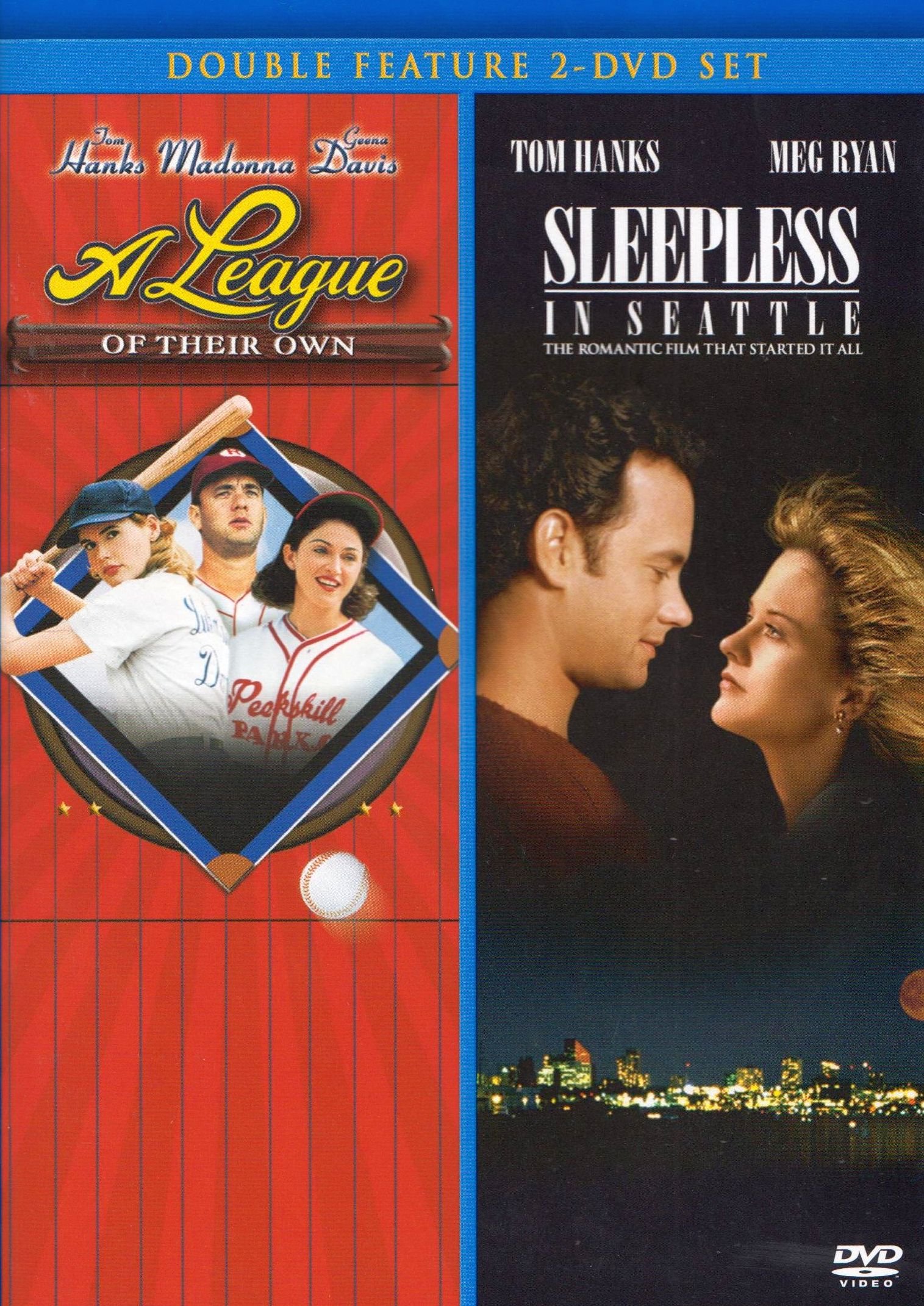 DVD League of Their Own Sleepless in Seattle cine clasico original importado de Reino Unido