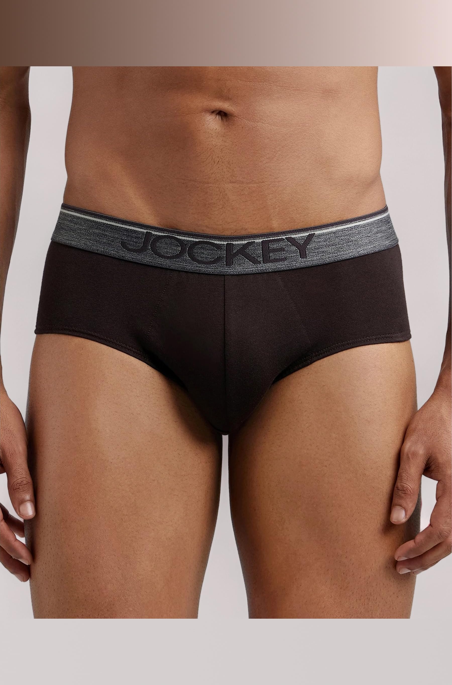 Jockey Men's Regular Plain Square Cut Brief