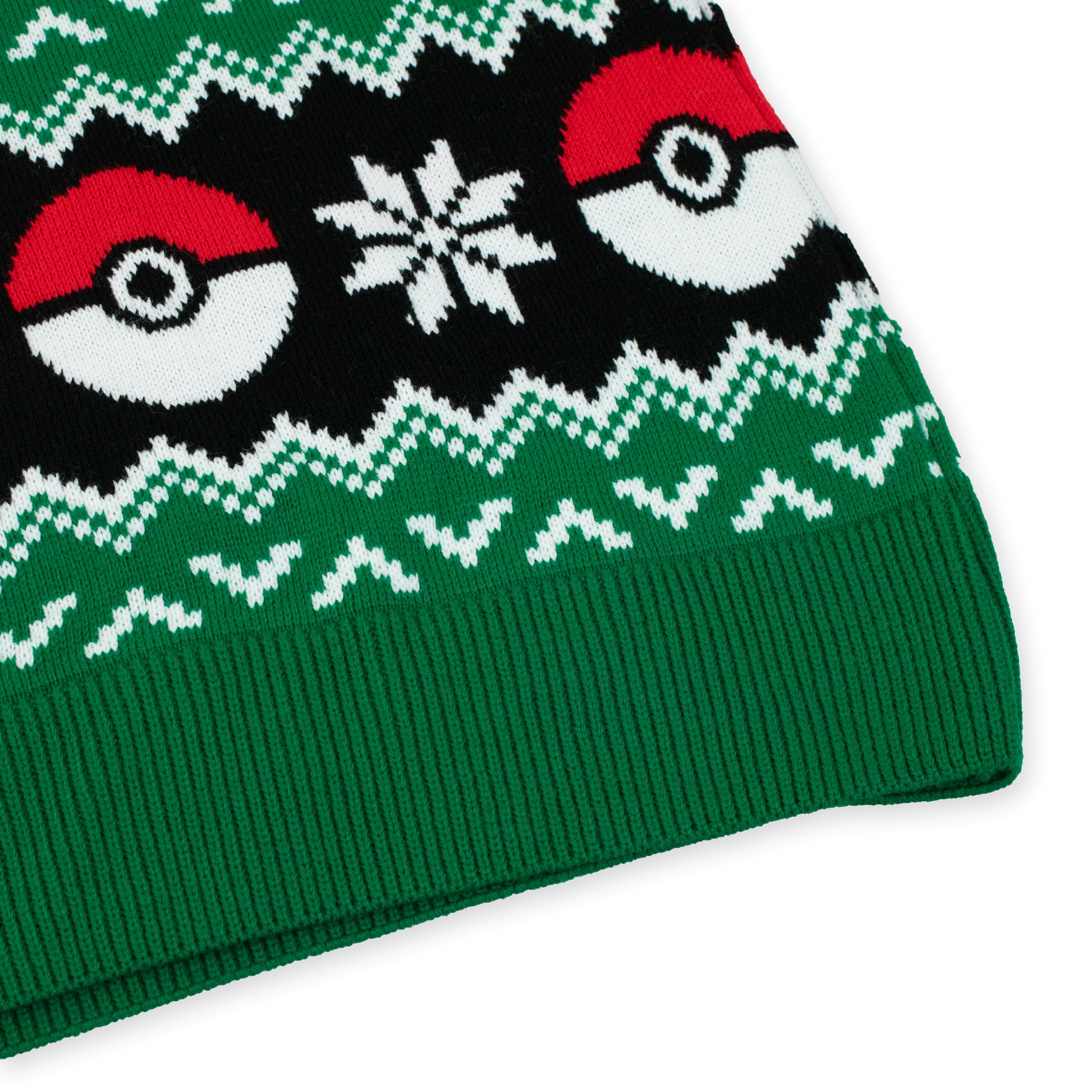 Pokémon Maglione Natalizio Uomo | Pikachu Maglione Lungo Natale | Felpa Natalizio Uomo