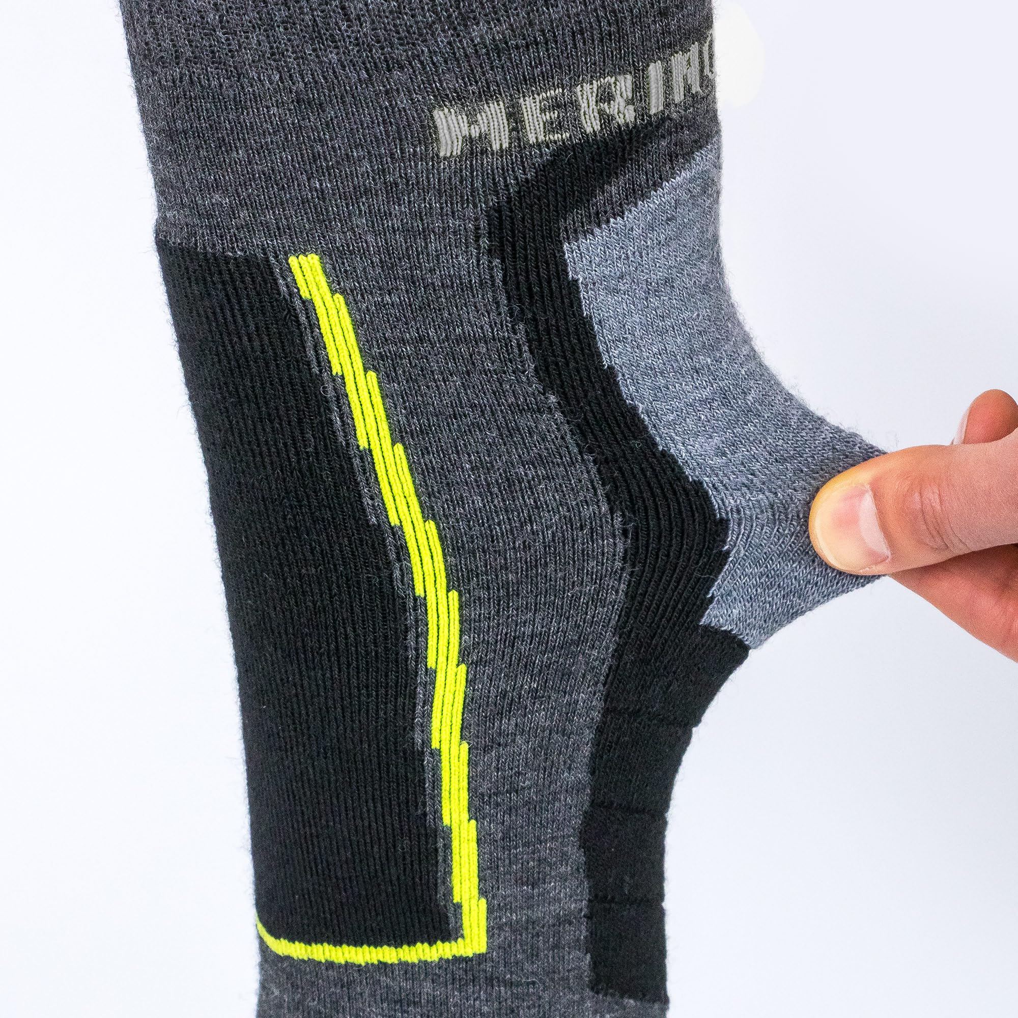 Calcetines térmicos de lana merino para hombre y mujer