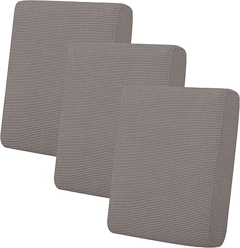 Miniatura 64 de Easy-Going - Funda de cojín elástica para sofá, funda de cojín protectora para asiento de sofá, suave, flexible con parte inferior elástica (cojín