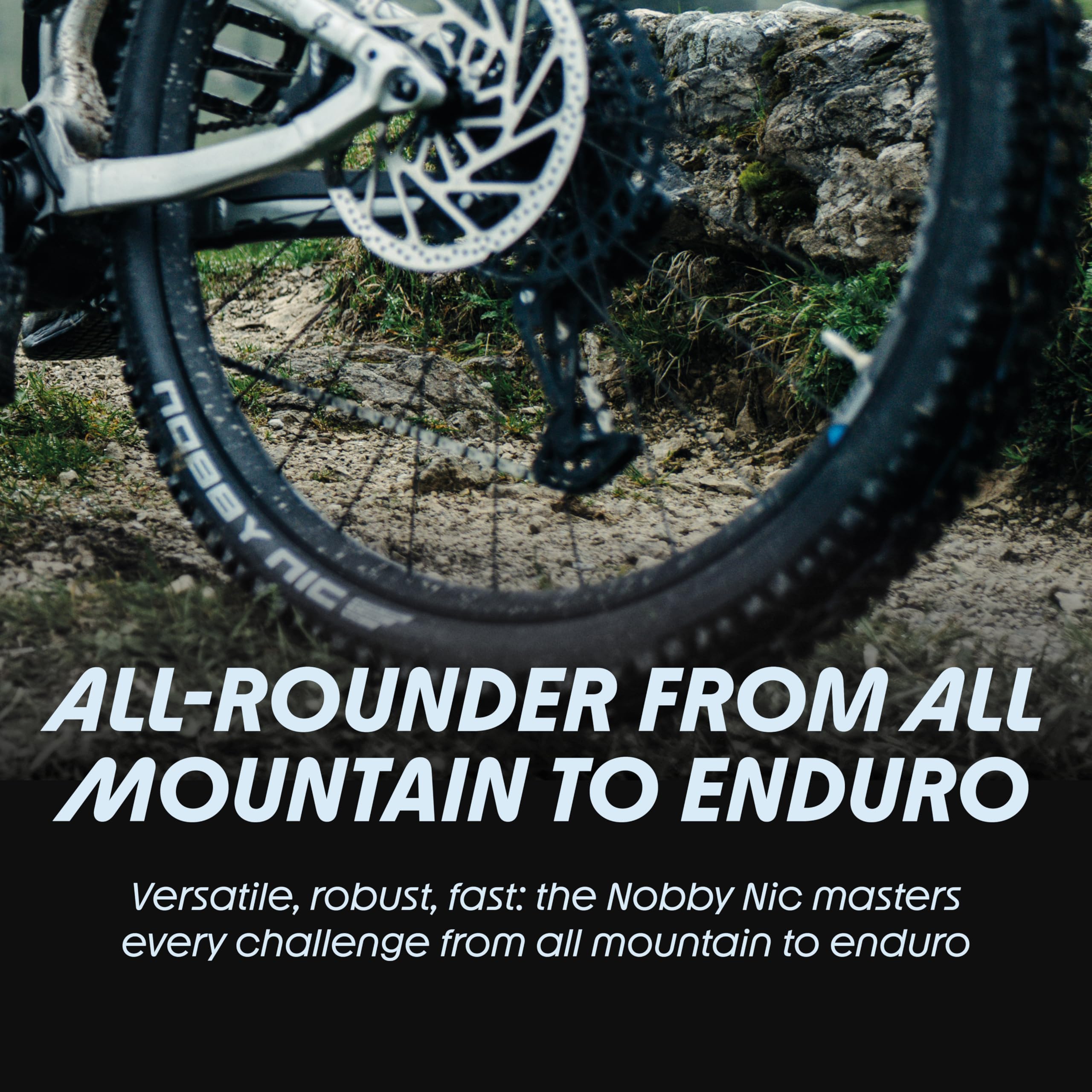 Amazon | Schwalbe Nobby Nic Evo MTB 自転車タイヤ – 26インチ、27