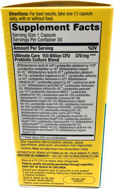 PROBIOTIC 150B ULTMT Care