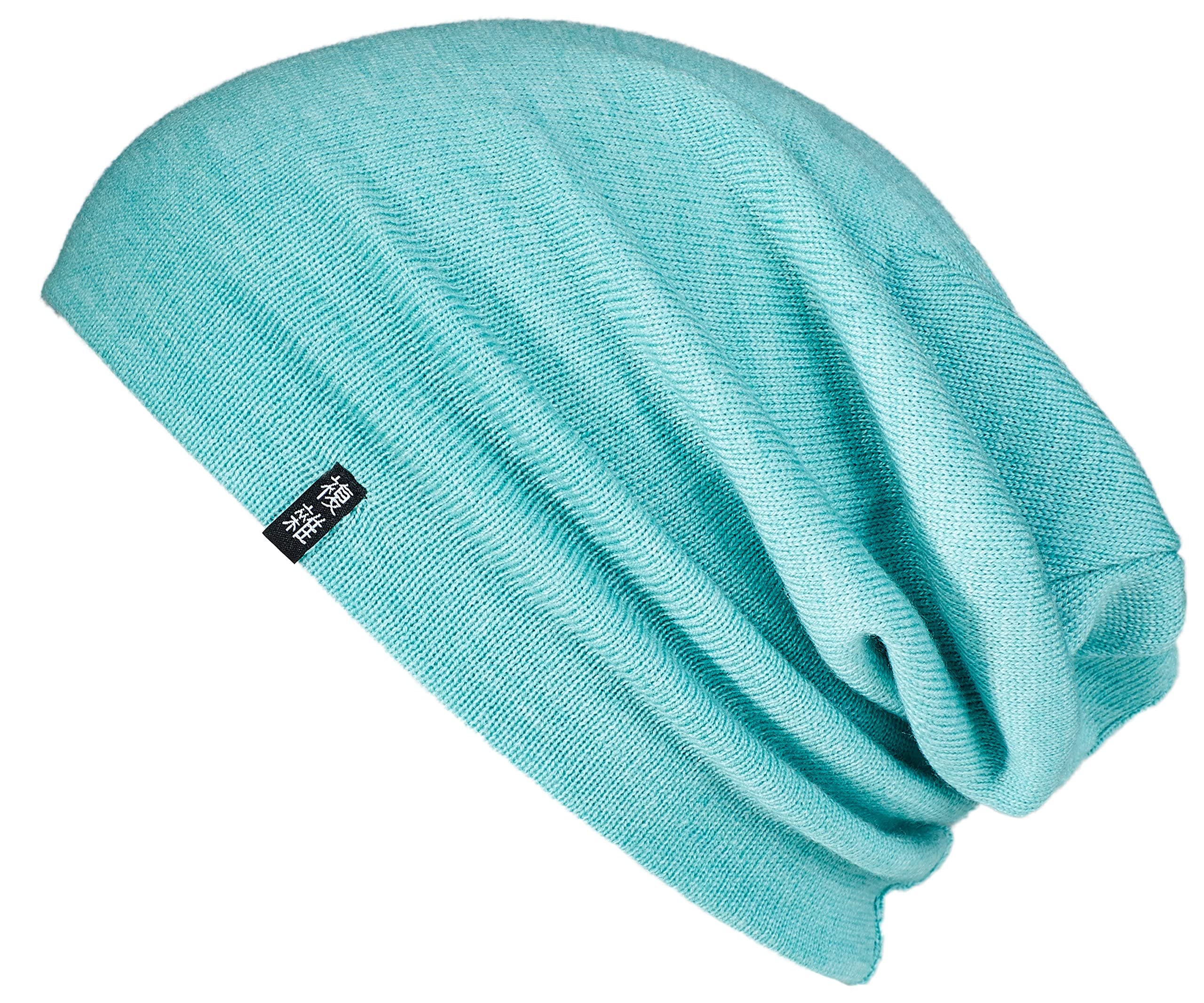 Enter the ComplexMerino Wool Hat, Slouch Beanie, 100% Merino Wool, Women and Men