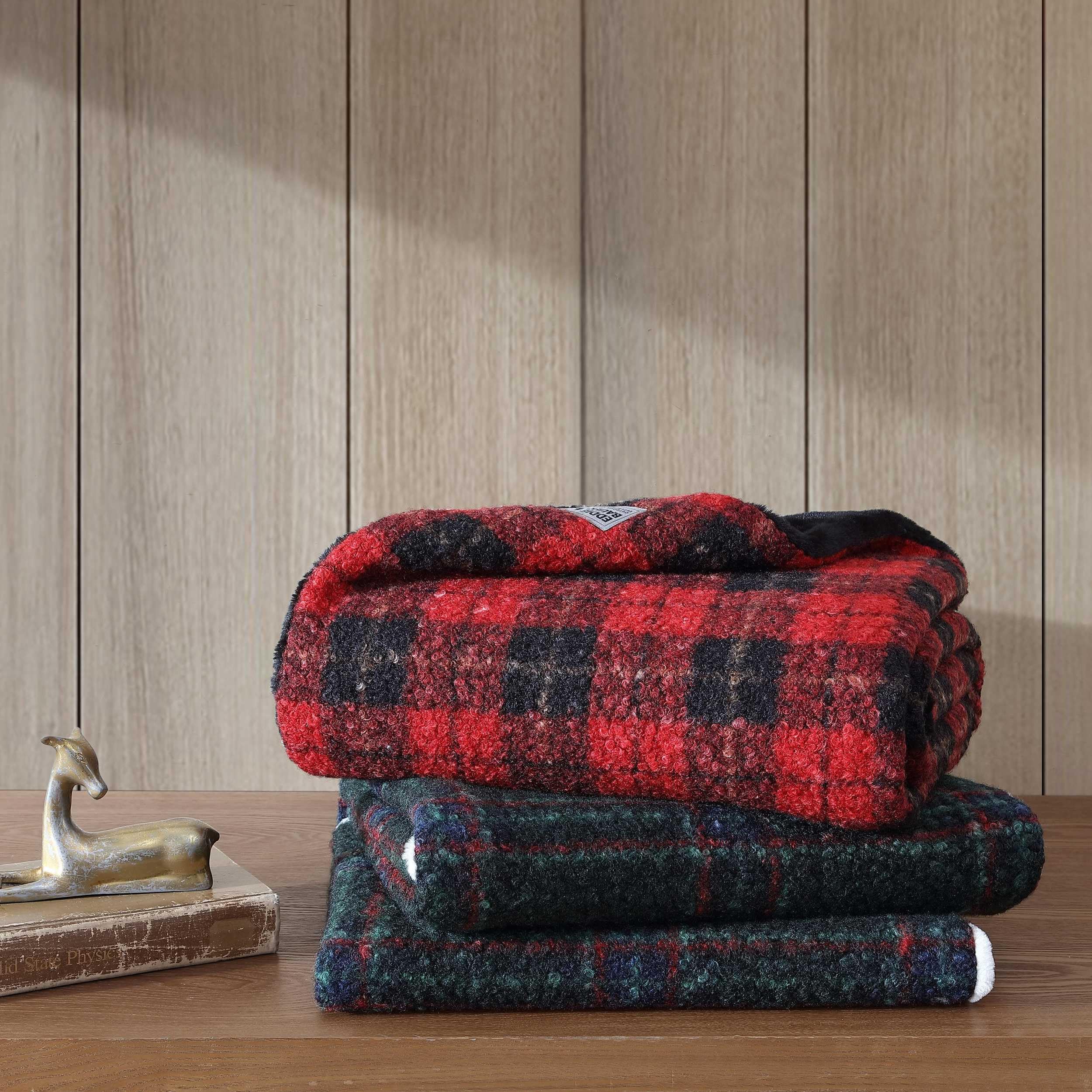 Amazon.co.jp: Eddie Bauer - スローブランケット、フェイクファー